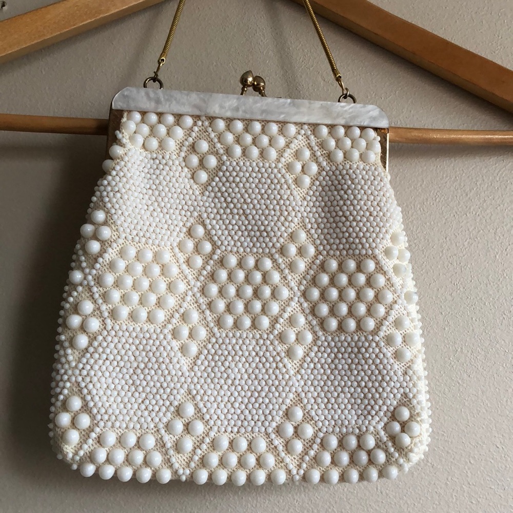✨Vintage Authentic Goldco Hong Kong beaded handbag - Picture 12 of 17
